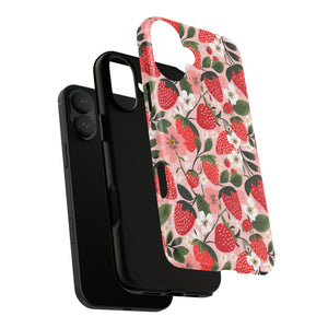 Strawberry Bloom Tough Phone Case