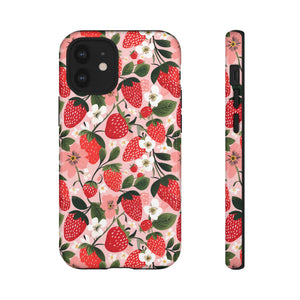 Strawberry Bloom Tough Phone Case