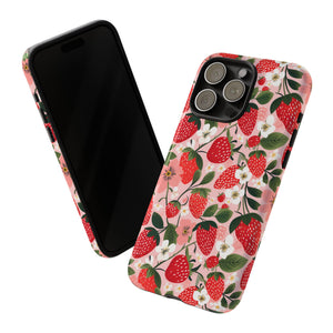 Strawberry Bloom Tough Phone Case