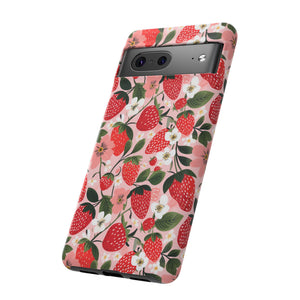Strawberry Bloom Tough Phone Case