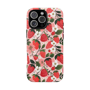 Strawberry Bloom Tough Phone Case