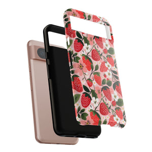 Strawberry Bloom Tough Phone Case