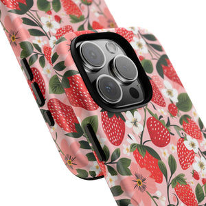Strawberry Bloom Tough Phone Case