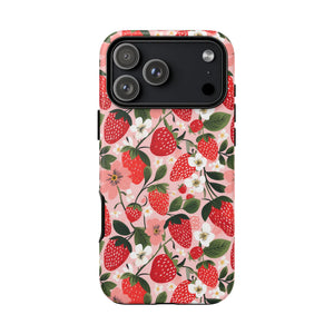 Strawberry Bloom Tough Phone Case