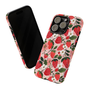 Strawberry Bloom Tough Phone Case