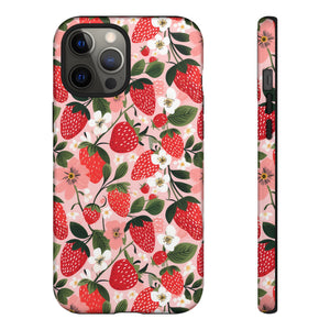 Strawberry Bloom Tough Phone Case