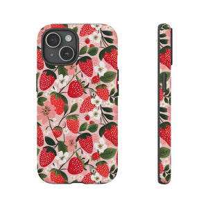 Strawberry Bloom Tough Phone Case