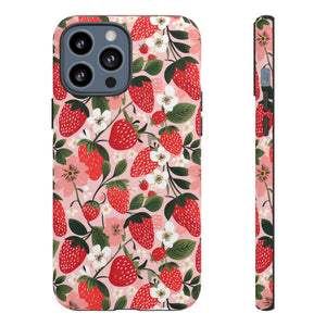 Strawberry Bloom Tough Phone Case
