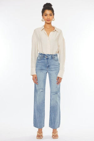 90's Wide Leg Straight Jeans - Kan Can USA Kan Can USA 