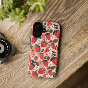 Strawberry Bloom Tough Phone Case