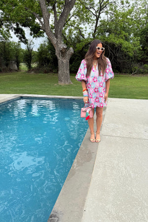 Deb Flower Power Mini Dress
