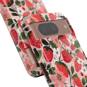 Strawberry Bloom Tough Phone Case
