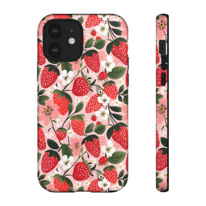 Strawberry Bloom Tough Phone Case