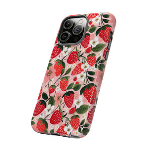 Strawberry Bloom Tough Phone Case