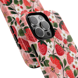 Strawberry Bloom Tough Phone Case
