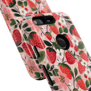 Strawberry Bloom Tough Phone Case