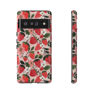 Strawberry Bloom Tough Phone Case