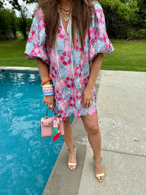 Deb Flower Power Mini Dress
