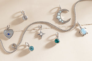 April Birthstone Interchangeable Charm