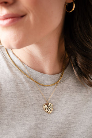 Wheat Chain Charm & Layering Necklace