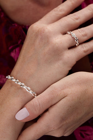 Puffy Rope Chain Bracelet