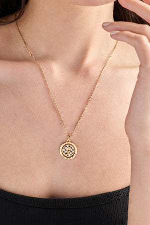 'Always Think One Move Ahead' Chess Spinner Pendant