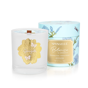 Tobacco Flower Body Buffer & Candle Set