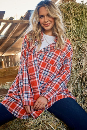 The Fireside Crush Plaid Button Down