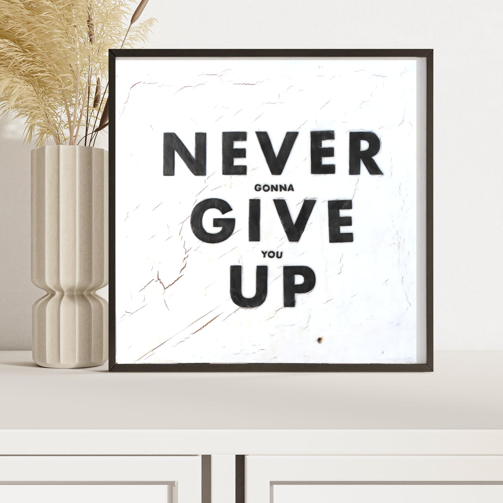 Never Give Up Art Prints