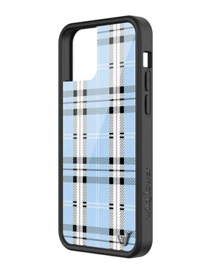 Plaid | Blue iPhone Case