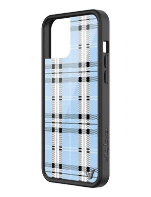 Plaid | Blue iPhone Case