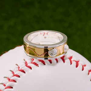Baseball Fidget Ring