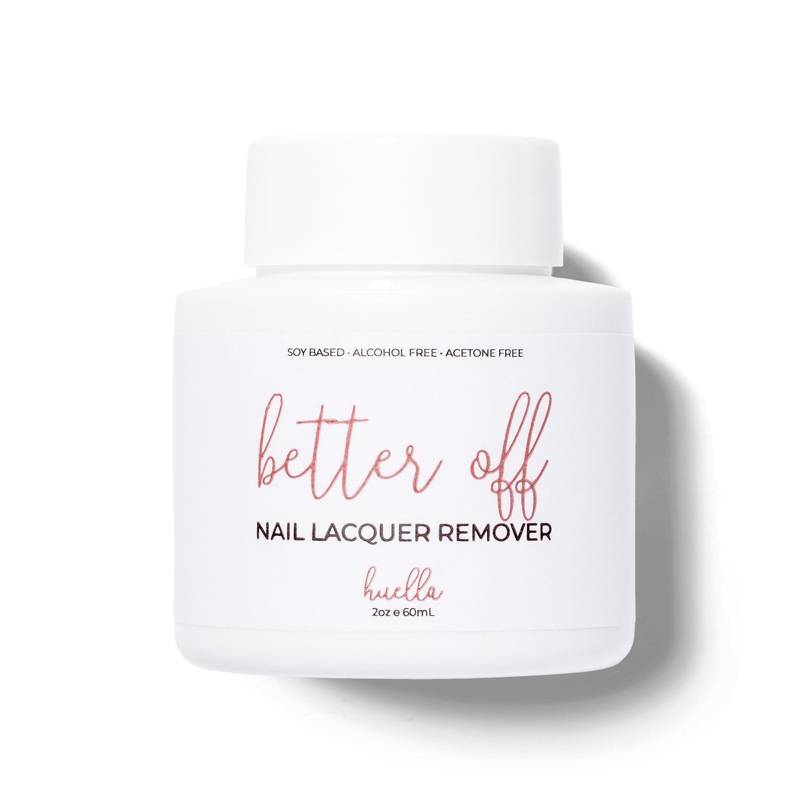 Better Off: Natural Plant Based Nail Polish Remover for Lacquer Polish