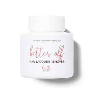 Better Off: Natural Plant Based Nail Polish Remover for Lacquer Polish