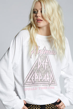 Def Leppard Animal Sweatshirt by Recycled Karma Brands