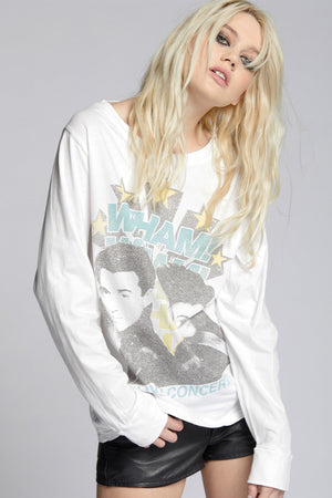 Wham! Live In Concert Long Sleeve Tee by Recycled Karma Brands