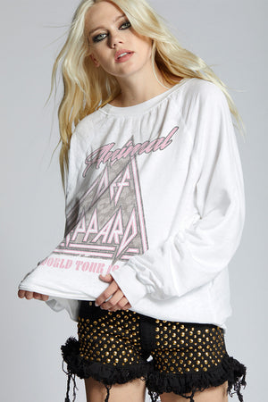 Def Leppard Animal Sweatshirt by Recycled Karma Brands