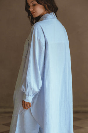 Calin Long Sleeve Oversized Shirt by ELF