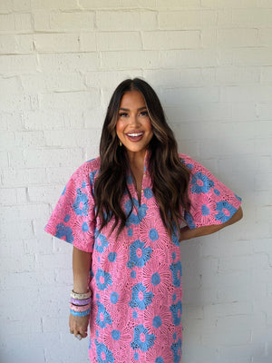 Lulu Petal Pink Mini Dress