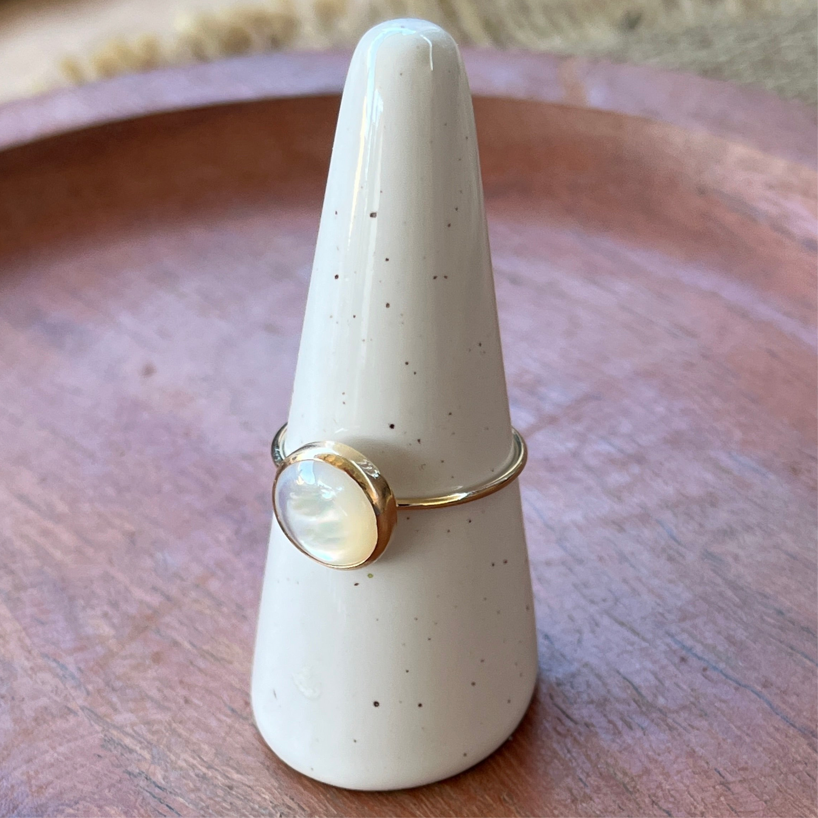 Cala Mother of Pearl Ring