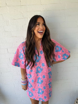 Lulu Petal Pink Mini Dress