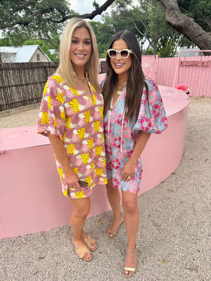 Deb Flower Power Mini Dress