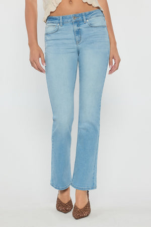 High Rise Slim Bootcut Jeans