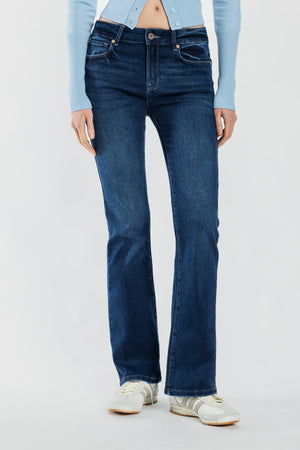 High Rise Bootcut Jeans