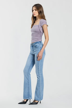 High Rise Bootcut Jeans