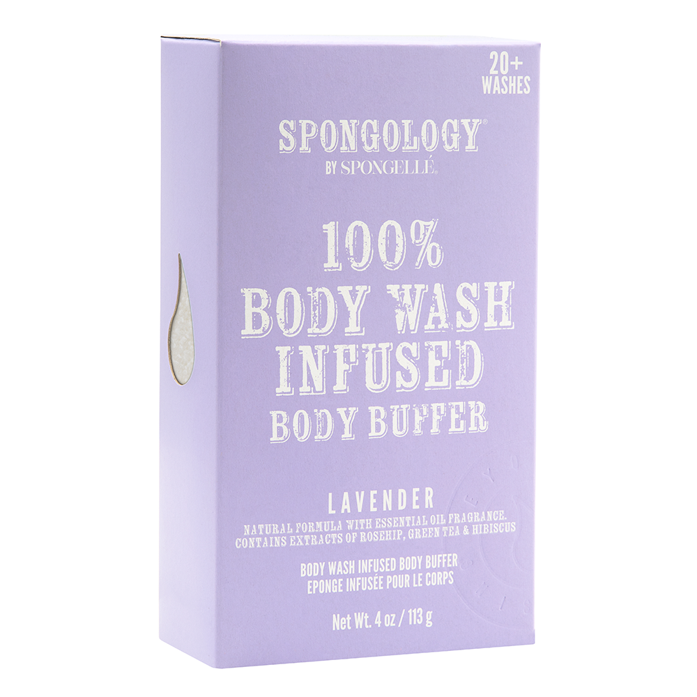 Lavender Body Buffer | Spongology