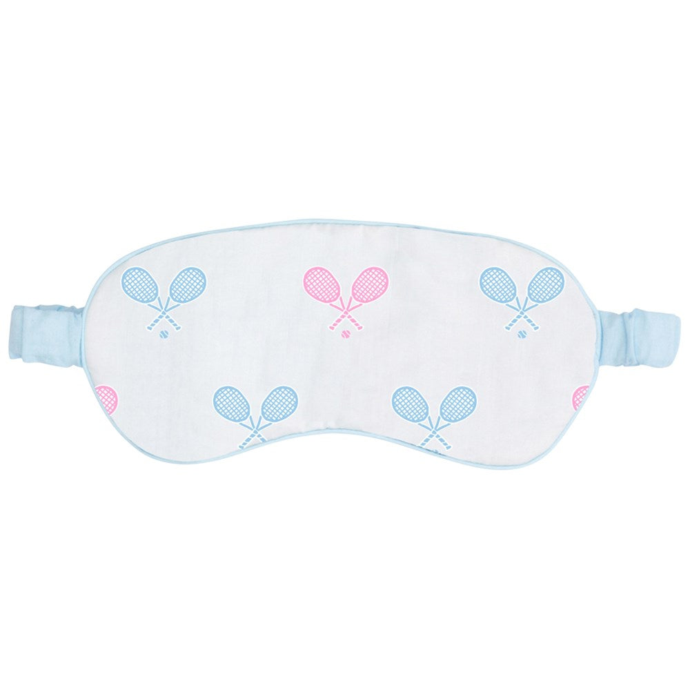 Women's Tennis Bow Eye Mask - Cotton and Silk