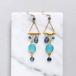 Rainbow Chandie Earrings