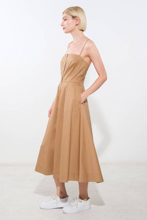 Proof of Perfection Woven Midi Dress