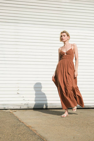 Effortless Elegance Woven Maxi Dress
